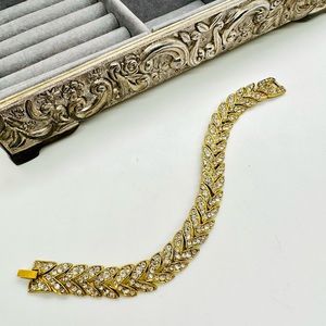 Vintage Rhinestone Bracelet